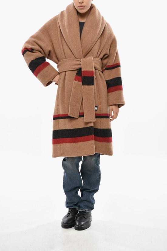  베이컨 코트 BACPICAP255 CAMEL Beige - BACON