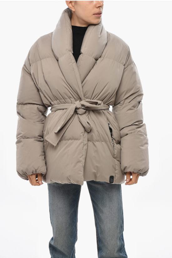  베이컨 패딩 BACPIGIA439 MASTICE Beige