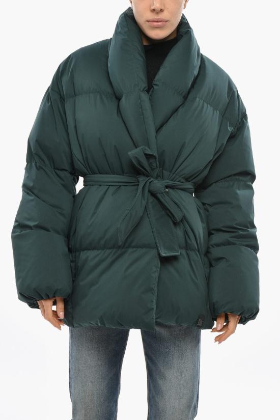  베이컨 패딩 BACPIGIA439 DEEP GREEN Green