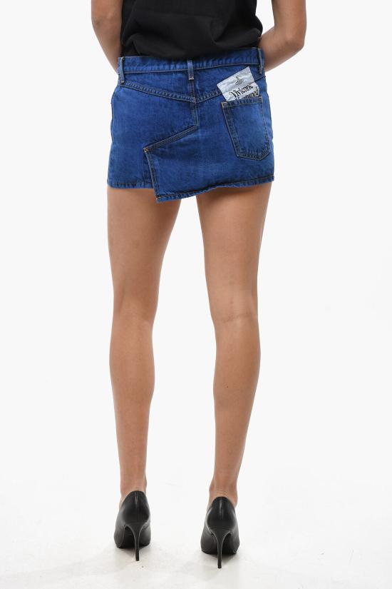  비비안웨스트우드 숏 스커트 19030012 W00HY K309 Blue - VIVIENNE WESTWOOD
