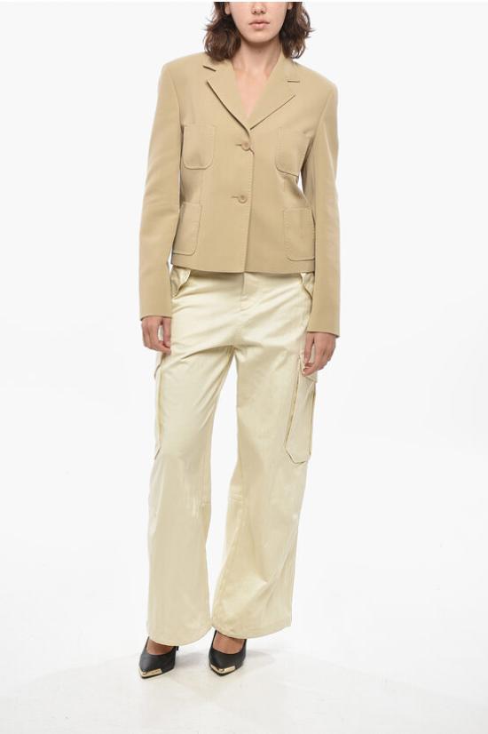  막스마라 수트 자켓 CACAO 002OL Beige - MAX MARA