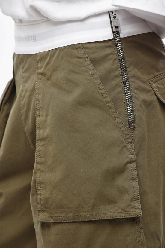  알렉산더 왕 스트레이트 팬츠 1WC2244724 305AG Green - ALEXANDER WANG