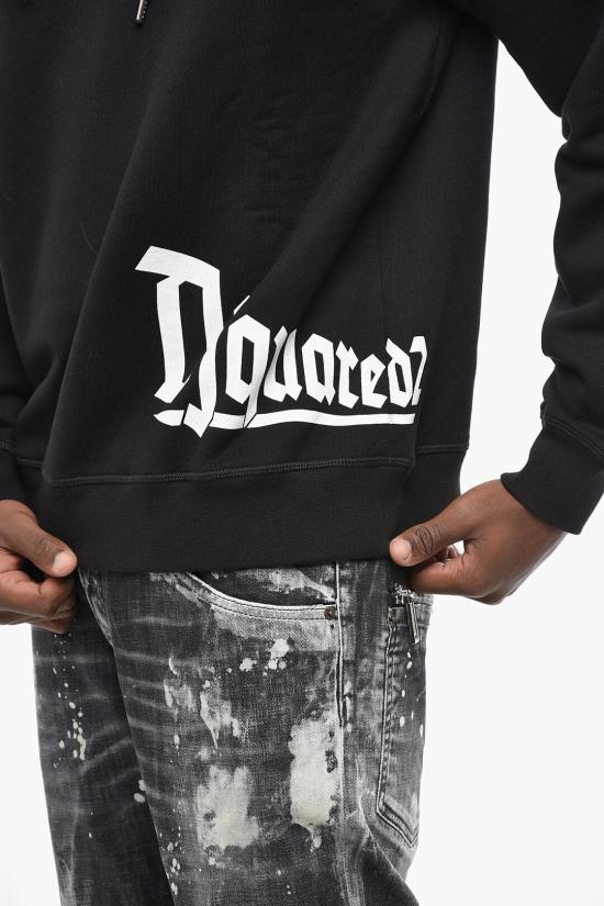  디스퀘어드2 후드 티셔츠 S71GU0627S25516900 Black - DSQUARED2