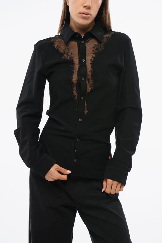  디젤 셔츠 A16393 0SHAY 9XX Black