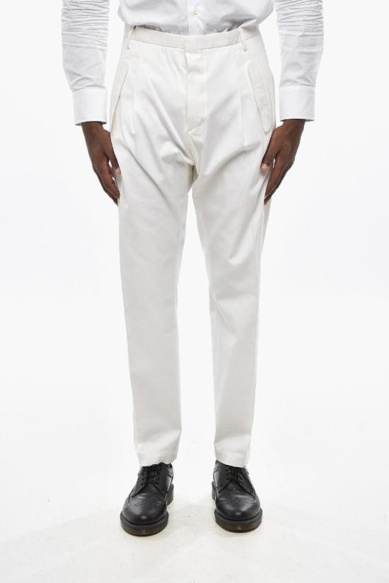  꼬르넬리아니 치노 팬츠 734731 4173203 028 White