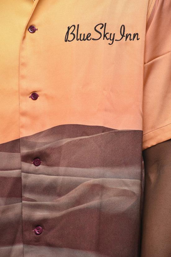  블루스카이인 긴팔 셔츠 BS2302SH035 DUNE Multicolor - BLUE SKY INN