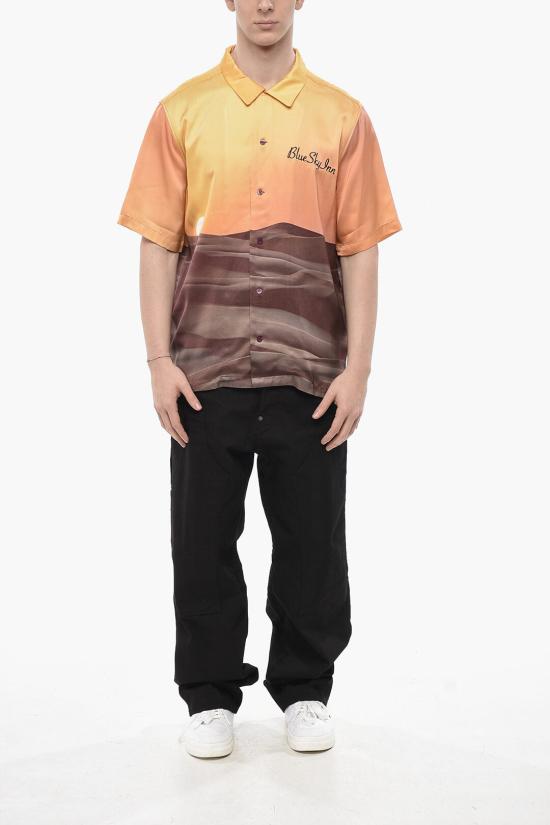  블루스카이인 긴팔 셔츠 BS2302SH035 DUNE Multicolor - BLUE SKY INN