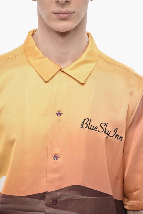  블루스카이인 긴팔 셔츠 BS2302SH035 DUNE Multicolor - BLUE SKY INN