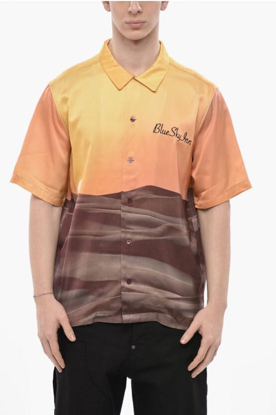  블루스카이인 긴팔 셔츠 BS2302SH035 DUNE Multicolor - BLUE SKY INN