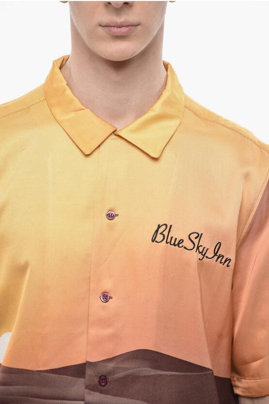  블루스카이인 긴팔 셔츠 BS2302SH035 DUNE Multicolor - BLUE SKY INN