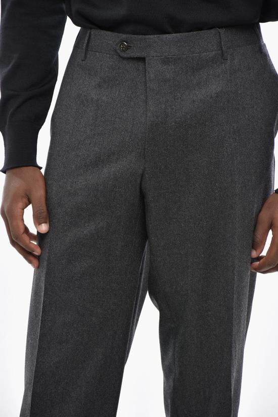  꼬르넬리아니 스트레이트 팬츠 845252 9818111 015 Gray - CORNELIANI