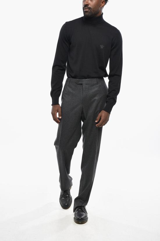  꼬르넬리아니 스트레이트 팬츠 845252 9818111 015 Gray - CORNELIANI