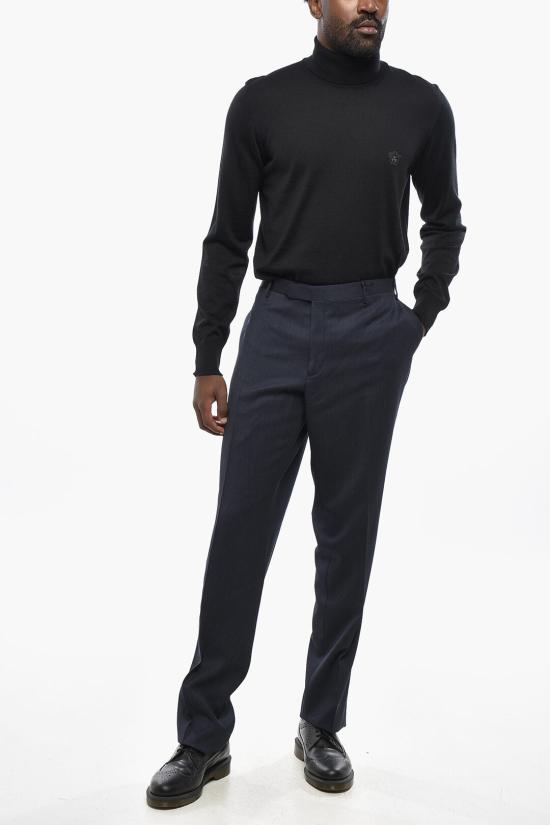  꼬르넬리아니 스트레이트 팬츠 845Z2Z 9988240 002 Blue - CORNELIANI