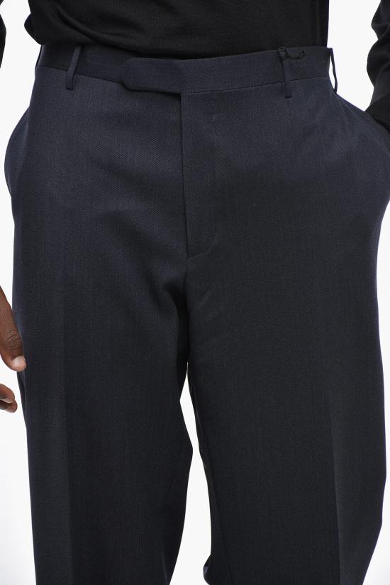 꼬르넬리아니 스트레이트 팬츠 845Z2Z 9988240 002 Blue - CORNELIANI