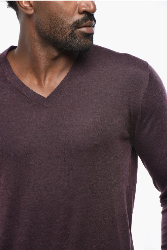  말로 스웨터 UMB006 F8Z02 31677 Violet - MALO