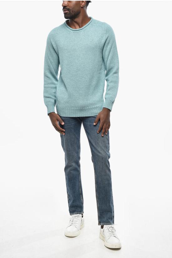  말로 스웨터 UXA326 FAA14 E3453 Light blue - MALO