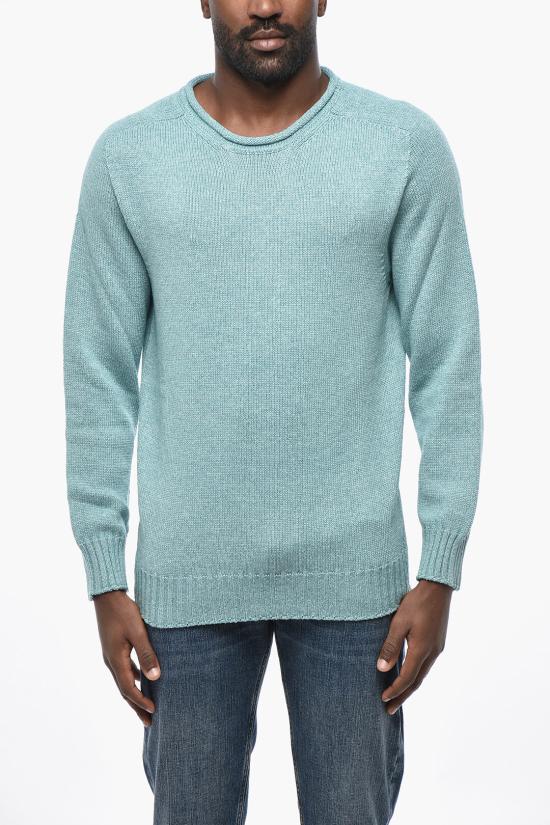  말로 스웨터 UXA326 FAA14 E3453 Light blue