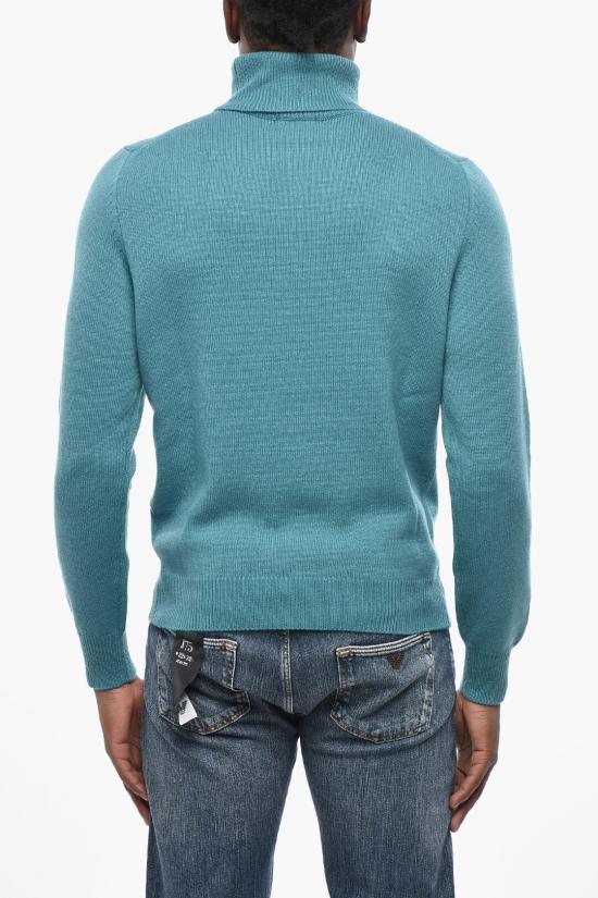  말로 터틀넥 UMC173 F1B02 E3361 Light blue - MALO