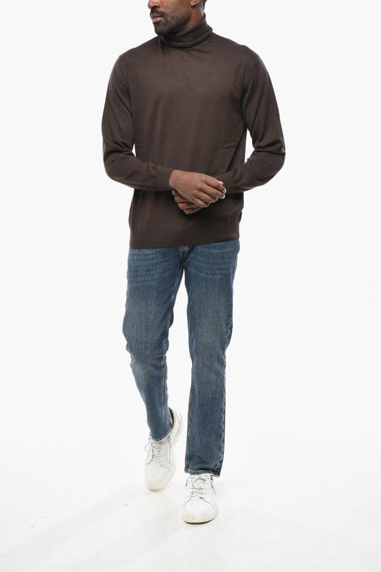  말로 터틀넥 UMC004 F1Z32 BROW Brown - MALO