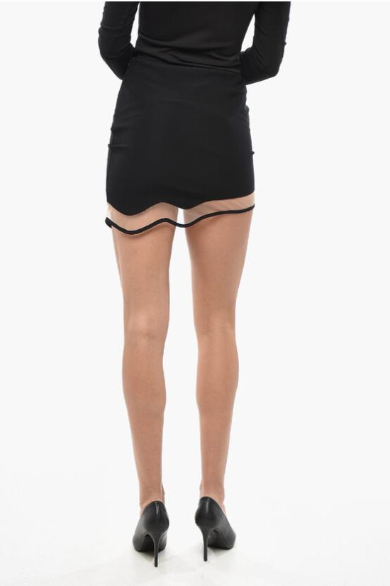  넨시 도자카 숏 스커트 NDSS24 SKT039 BLACK Black - NENSI DOJAKA