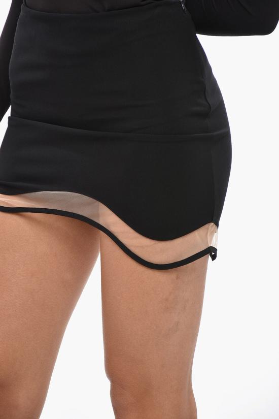  넨시 도자카 숏 스커트 NDSS24 SKT039 BLACK Black - NENSI DOJAKA