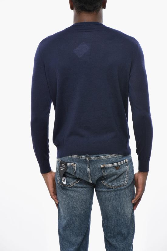  말로 스웨터 UMA008 F2Z25 00475 Blue - MALO