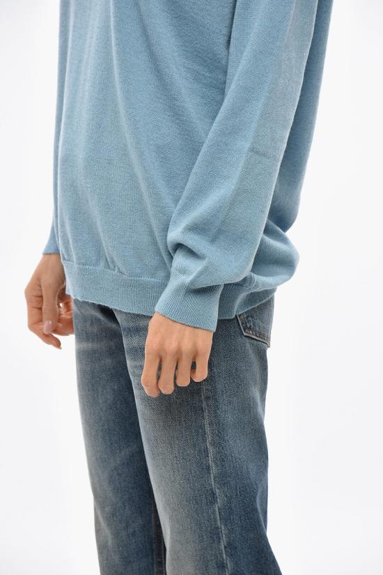  말로 스웨터 DXA024 F1K32 E3272 Light blue - MALO