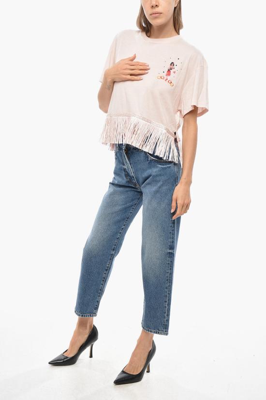  알라누이 반팔 티셔츠 LWAA001 013036 7788 Pink - ALANUI