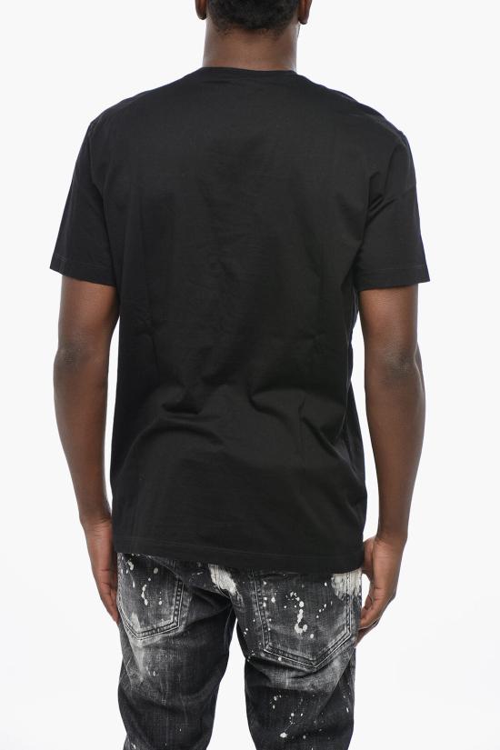  디스퀘어드2 반팔 티셔츠 S71GD1408 S23009 900 Black - DSQUARED2