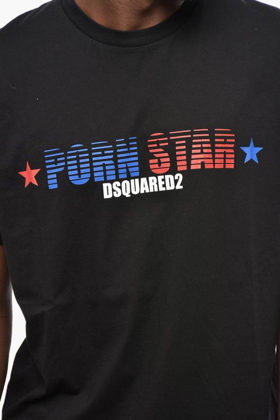  디스퀘어드2 반팔 티셔츠 S71GD1408 S23009 900 Black - DSQUARED2