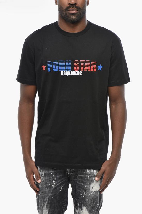  디스퀘어드2 반팔 티셔츠 S71GD1408 S23009 900 Black