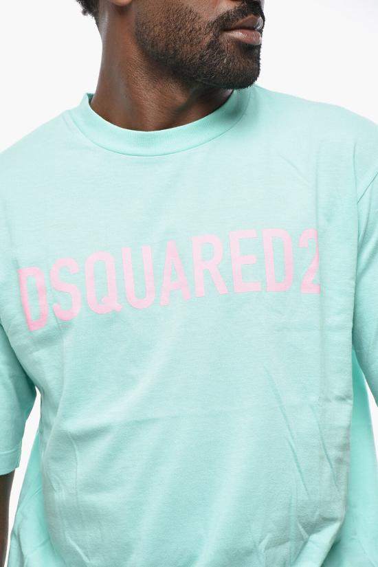  디스퀘어드2 반팔 티셔츠 S74GD1197 D20004 603 Light blue - DSQUARED2