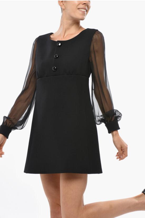  셀린느 숏 원피스 2R67N666Y 38NO Black - CELINE