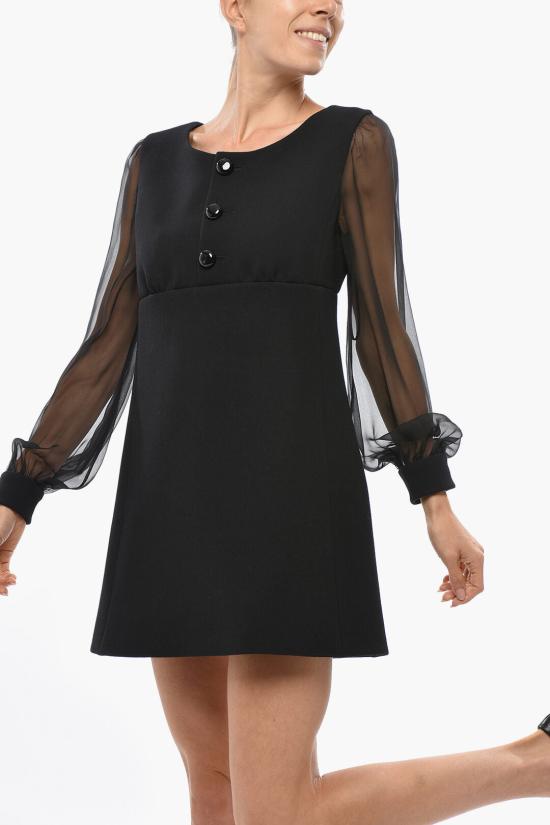  셀린느 숏 원피스 2R67N666Y 38NO Black - CELINE