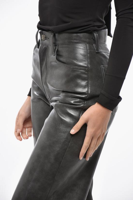  에이골디 가죽 팬츠 A9231 1558 SMOK Black - AGOLDE