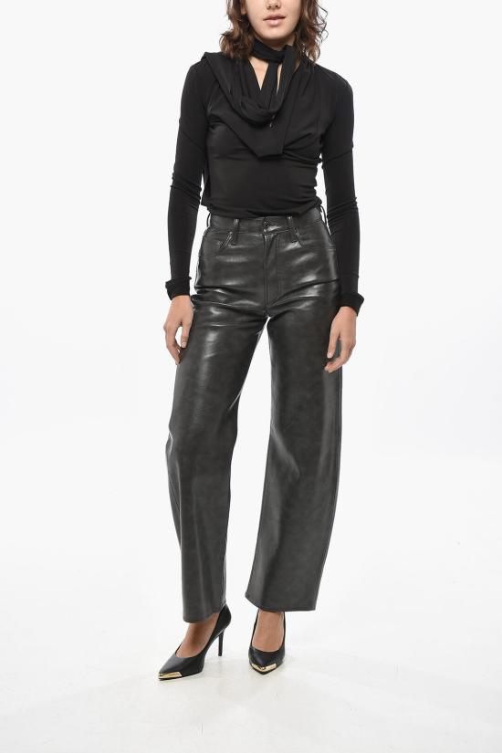  에이골디 가죽 팬츠 A9231 1558 SMOK Black - AGOLDE