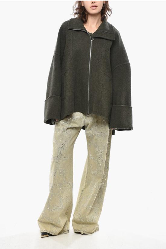  퀴라 코트 QUPZ10006DQZ001 310 Military Green - QUIRA