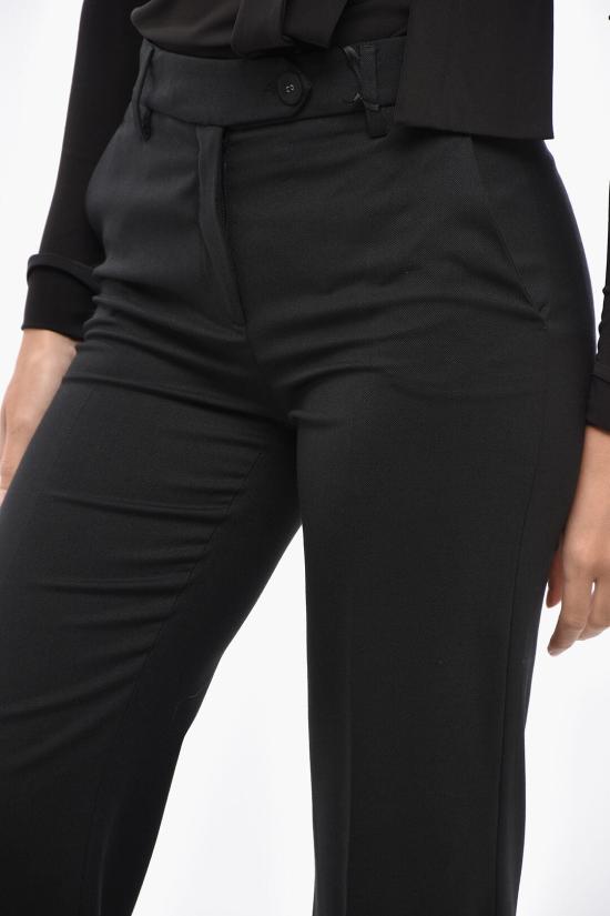  트루 로얄 스트레이트 팬츠 T723E03 001 Black - TRUE ROYAL