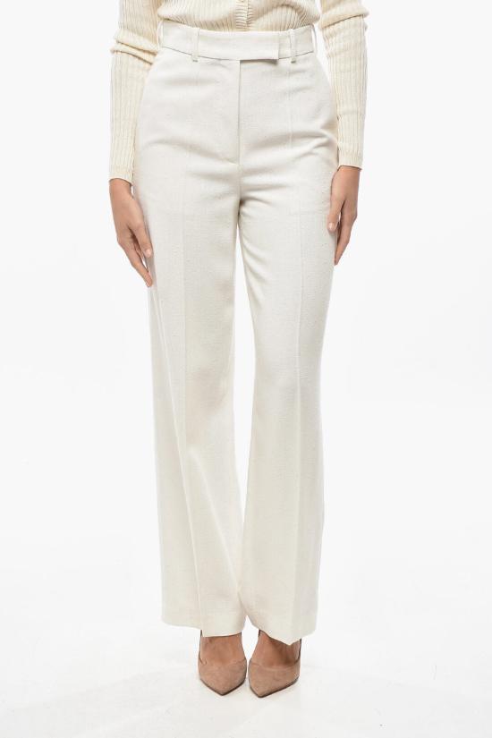  로에 스트레이트 팬츠 41330120 119 White
