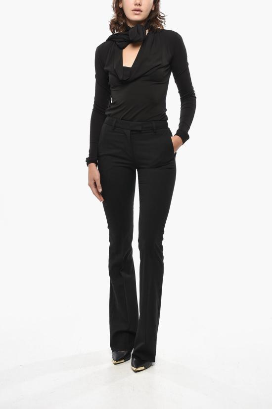  더 레이티스트 스트레이트 팬츠 SVW03102W0207AB T0002 Black - THE LATEST