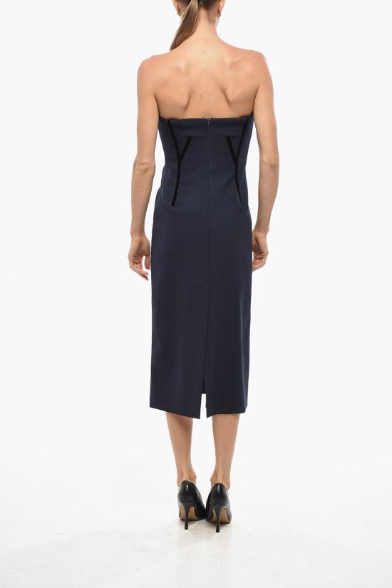  막스마라 롱 원피스 2422226013600 002 Blue - MAX MARA