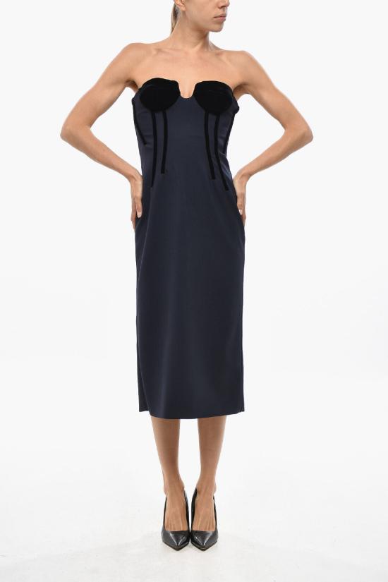  막스마라 롱 원피스 2422226013600 002 Blue