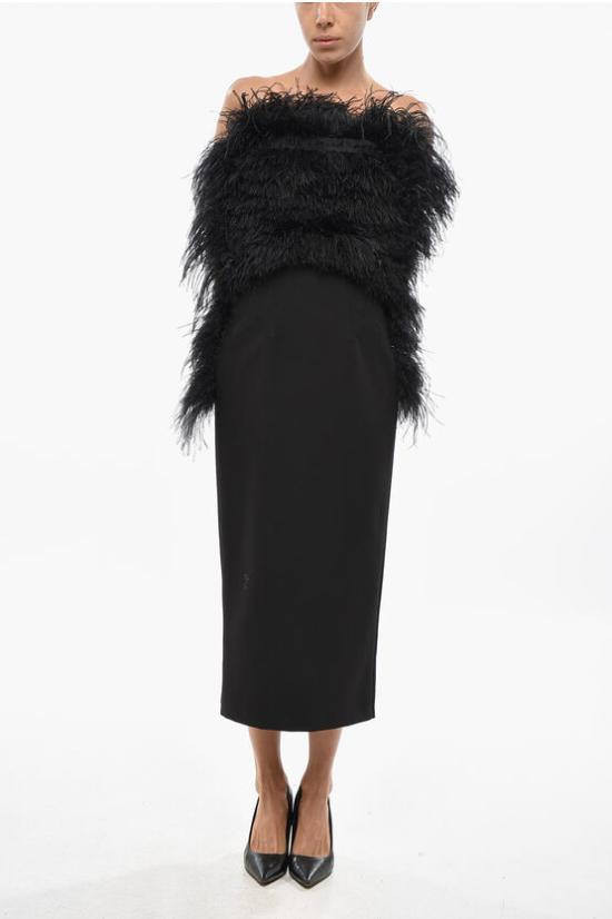  막스마라 롱 원피스 BACO1234 002NE Black