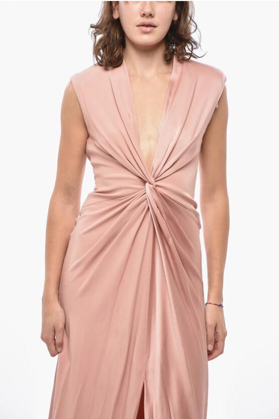  막스마라 롱 원피스 2382260232600 014 Pink - MAX MARA