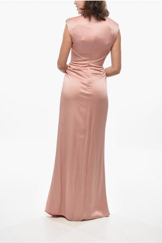  막스마라 롱 원피스 2382260232600 014 Pink - MAX MARA