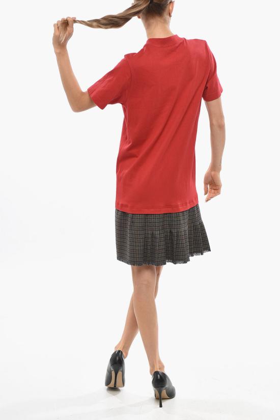  발렌시아가 숏 원피스 809044TRT25 2864 Red - BALENCIAGA