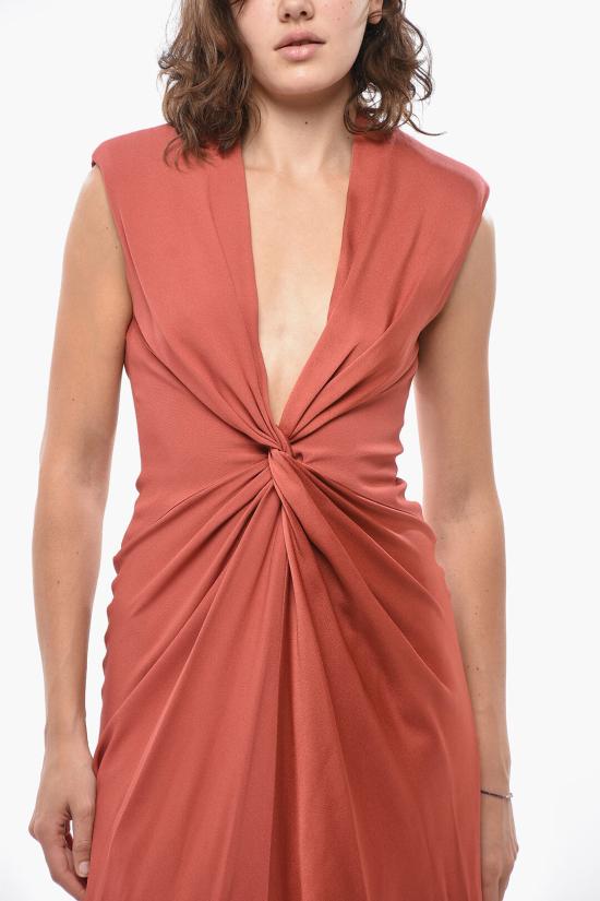  막스마라 롱 원피스 2382260232600 010 Red - MAX MARA