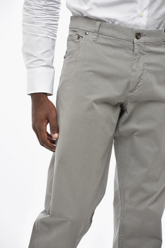  꼬르넬리아니 스트레이트 팬츠 814EG3 8120168 023 Gray - CORNELIANI