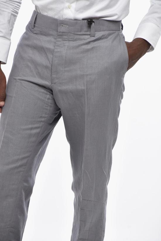  꼬르넬리아니 스트레이트 팬츠 814508 8113031 025 Gray - CORNELIANI