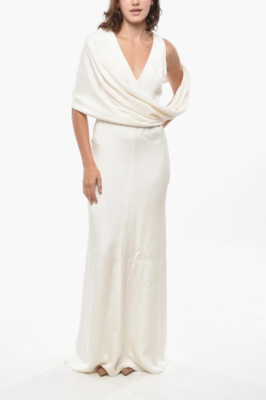  막스마라 롱 원피스 DINDI 001BB White